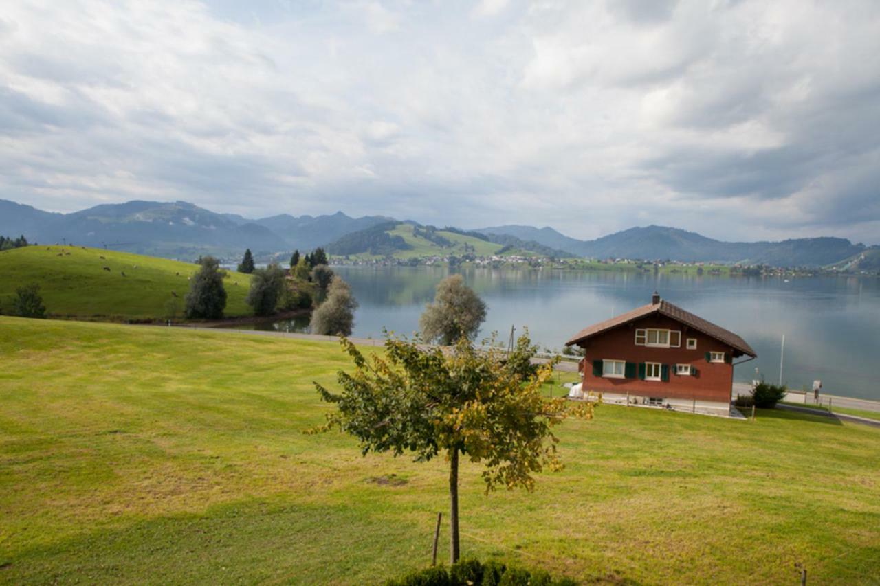 Apartment Ferienhof Am See Einsiedeln Exterior photo